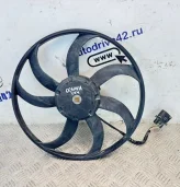 вентилятор охлаждения радиатора Skoda Octavia 2010 1Z3 BSE (1K0959455DM, 1K0959455EF, 1K0121203AR)