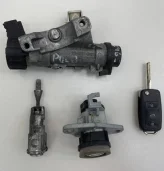 Замок зажигания (комплект) Volkswagen Polo (Sed RUS) 2011> (6R0905851K, 107837167BA, 107827573T, 5K0837202ADINF)