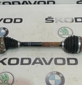 Привод МКПП Skoda Octavia 2011 1K0407271JA A5 (1Z) 1.4 CAXA, передний левый (1K0407271JA, 1K0407761MX)