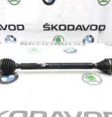 Привод МКПП Skoda Octavia 2014 1K0407272QN A7 (5E), передний правый (1K0407272QN, 5Q0407272FF, 1K0407764KX, 5Q0407452CX, 5M0498099, 1K0498103)