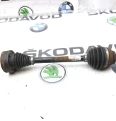 Привод МКПП Skoda Octavia 2012 1K0407271HQ A5 (1Z) 1.2 CBZB, передний левый (1K0407271HQ, 1K0407761DX)