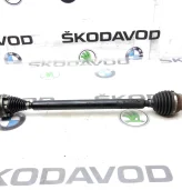 Привод МКПП Skoda Octavia 2017 1K0407272QN A7 (5E) 1.6 DDYA, передний правый (1K0407272QN, 5Q0407272FF, 1K0407764KX, 5Q0407452CX, 5M0498099, 1K0498103)