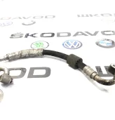 Трубка кондиционера короткая Skoda Octavia 2011 1K0820721BQ A5 (1Z) 1.4 CAXA (1K0820721BQ)