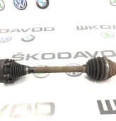 Привод МКПП Skoda Octavia 2011 1K0407271HQ A5 (1Z) 1.2 CBZB, передний левый (1K0407271HQ, 1K0407761DX)