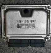 Блок управления двигателем Volkswagen Passat Passat B5+ (3B) 2000-2005 рестайлинг 2003 1,9 TDi Дизель АКПП Универсал. (038906019KD, 0281011205)