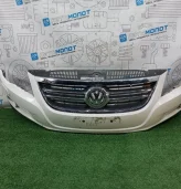Бампер передний Volkswagen Tiguan 2009 5N0807217D 5N1 CAW (5N0807217D, 5N0955978, 5N0853666C, 5N0807101DE, 5N0955979, 5N0853665C, 5N0853653A)