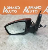 Зеркало Volkswagen Polo 2009-2020 6RU857507P9B9 5, левое (6RU857507P9B9, 6RU857501AK)