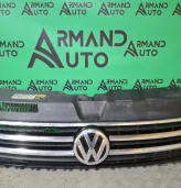 Решетка радиатора Volkswagen Transporter 2015-2019 7E5853651E041 T6 (7E5853651E041, 7E5853651C, 7E5853653C, 4)
