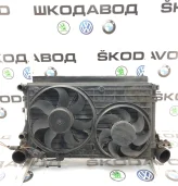 Кассета радиатора Skoda Octavia 2011 1K0121251AT A5 (1Z) 1.8 CDAB (1K0121251AT, 1K0145803S)