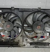 Вентилятор радиатора 8K0959455G, 8K0959455M, 8K0121207A AUDI A4 B8 (2007-2011) 2010 2.0 D TDI CR АКПП (8K0959455G, 8K0959455M, 8K0121207A)