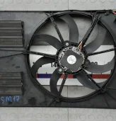 Вентилятор радиатора 1K0959455FB, 1K0121205AC, 1K0121205AC SKODA YETI 1 (2010-2018) 2015 1.6 TDI КПП 5ст. (1K0959455FB, 1K0121205AC, 1K0121205AC)