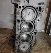 Двигатель без навесного для Хендай Туксон LM 2009-2015