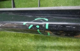 Бампер передний для Toyota Alphard на фотографиях