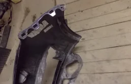 Бампер передний для Audi Q7 2014 года на фотографиях