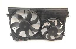 Диффузор вентиляторов для Volkswagen Golf 2009 года на фотографиях