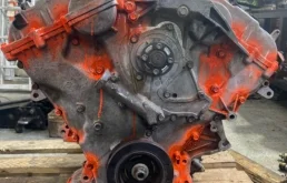 Двигатель без навесного для Kia Opirus 2003-2011