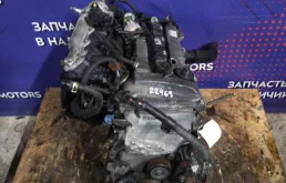 Двигатель без навесного для Toyota Opa 2004 года на фотографиях