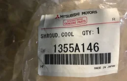 Диффузор вентилятора для Mitsubishi Lancer 2011 года на фотографиях