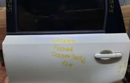 Дверь задняя левая для Nissan Note на фотографиях