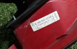 Фонарь левый для Mercedes-Benz A class на фотографиях