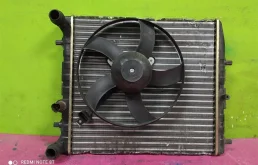 Радиатор охлаждения ДВС для Skoda Fabia 5J Хэтчбек 2007-2015