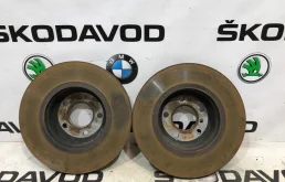 Диски тормозные передние (комплект) для BMW 5er 2013 года на фотографиях