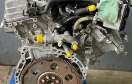 Двигатель без навесного для Lexus ES 2009 года на фотографиях