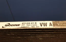 Радиатор кондиционера для Skoda Rapid 2024 года на фотографиях