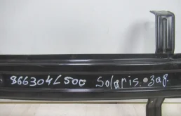 Усилитель заднего бампера для Hyundai Solaris на фотографиях