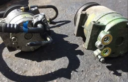 Компрессор кондиционера для Volvo XC90 2005 года на фотографиях