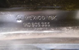 Панель радиатора (телевизор) для Volkswagen Golf 2011 года на фотографиях