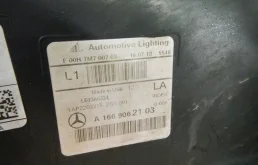 Фара левая для Mercedes-Benz GLE class на фотографиях