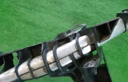 Усилитель переднего бампера для Mercedes-Benz CLA class 2018 года на фотографиях