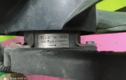 Вентилятор радиатора охлаждения ДВС для Volkswagen Golf 1997 года на фотографиях