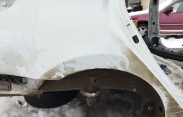 Панель кузова задняя для Hyundai Solaris 2015 года на фотографиях