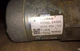 Стартер для Nissan Tiida на фотографиях