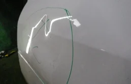 Дверь задняя левая для Renault Logan 2024 года на фотографиях