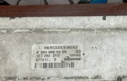 Интеркулер для Mercedes-Benz C class 2012 года на фотографиях