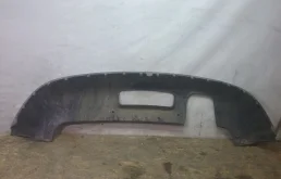 Фартук (спойлер) заднего бампера для Audi Q3 на фотографиях