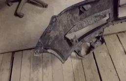 Бампер передний для Audi Q7 2014 года на фотографиях