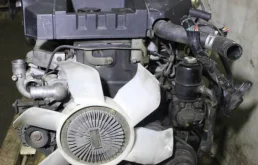 Двигатель без навесного для Mitsubishi Pajero 2014 года на фотографиях