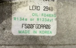 Компрессор кондиционера для Hyundai Elantra 2011 года на фотографиях