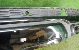 Накладка заднего бампера для Audi Q7 на фотографиях