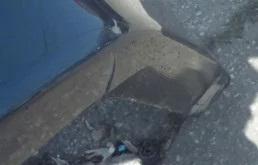 Бампер задний для Toyota Corolla 2014 года на фотографиях