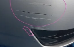 Бампер для Toyota Corolla 2003 года на фотографиях