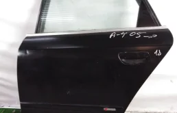 Дверь AUDI A4 8E 2005- задняя левая чёрная Б/У A4 8E(2005-2008)