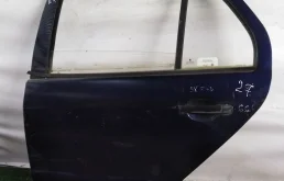Дверь SKODA FABIA 1 2000- задняя левая хэтчбек/седан синяя Б/У FABIA 1(2000-2006)
