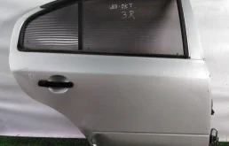 Дверь SKODA OCTAVIA 1U 1997- задняя правая серебро Б/У OCTAVIA 1U(1997-2009)