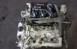 Двигатель без навесного для Lexus ES 2009 года на фотографиях