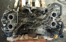 Двигатель без навесного для Subaru Legacy B4 2002 года на фотографиях